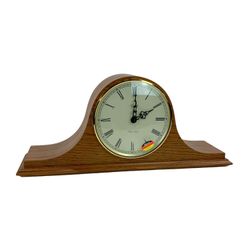 Hermle Tambour-Style Mantel Clock
