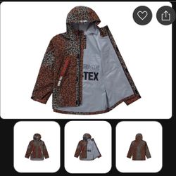 Supreme Leopard Print Gore-Tex Taped Seam 