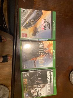 Xbox one games I’m excellent condition.