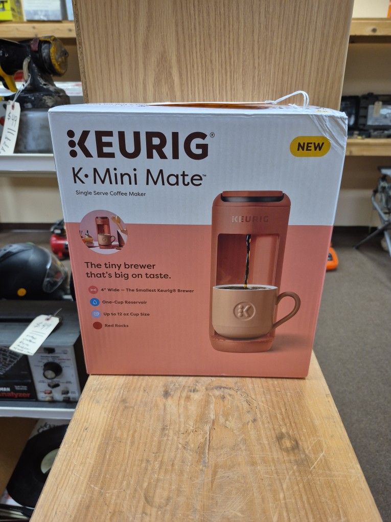 NEW Keurig Pink K Mini Mate Single Serve Coffee Maker