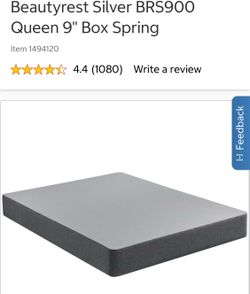Beautyrest Silver BRS900 Queen 9" Box Spring