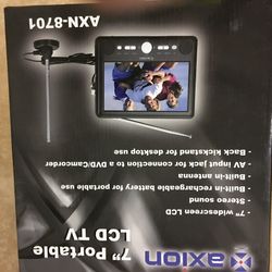 Axion 7” lcd portable TV