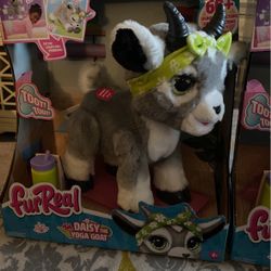 Fur Real Daisy The Yoga Goat 