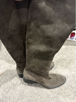 Over the Knee Suede Boots