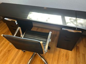 IKEA desk set with office chair