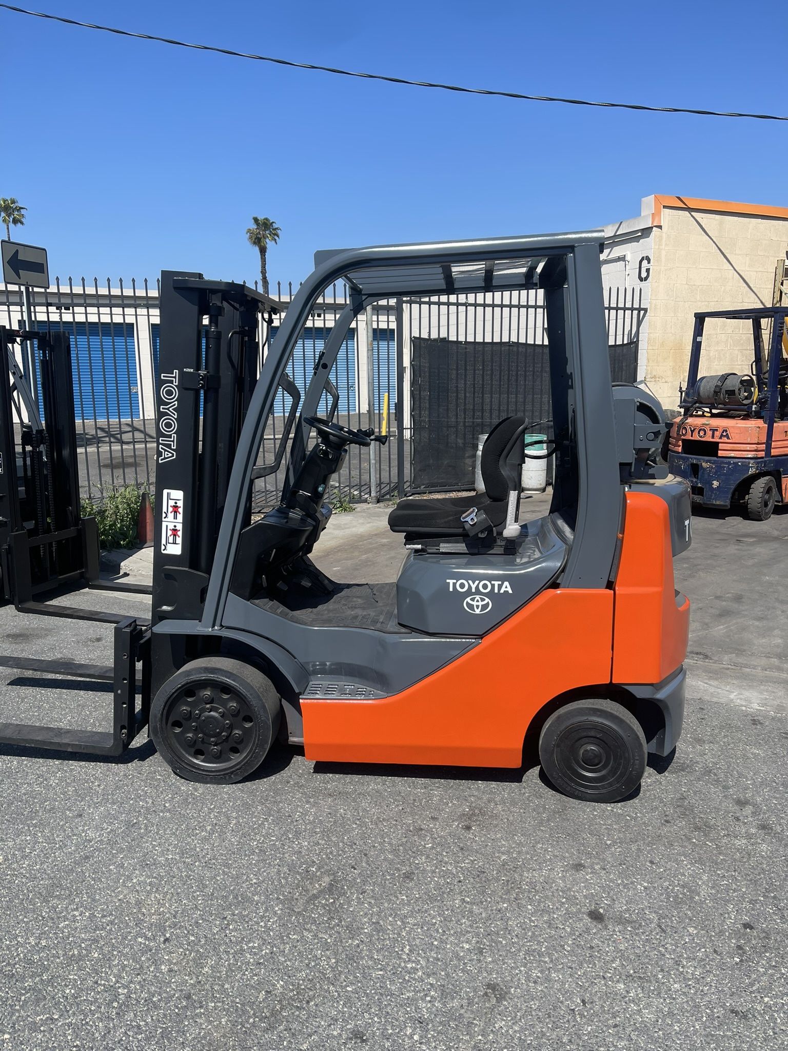 Toyota Forklift 4000 Lbs 8fgcu20