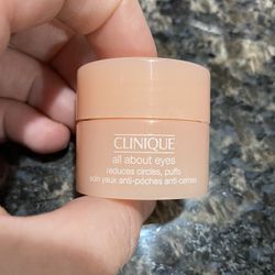 NEW CLINIQUE ALL ABOUT EYES $5!