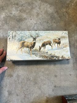Vintage 10 point buck avon bottle