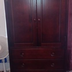 Solid Wood Armoire/Dresser Super Heavy