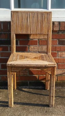 Unique Bamboo Side Chair