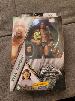 WWE THE ROCK WRESTLEMANIA XL