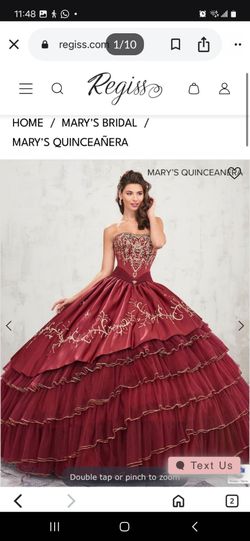 Quinceaṅera Dress For Women Adjustable Size 11/12