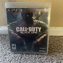 Call Of Duty Bkack Opps  PS3 