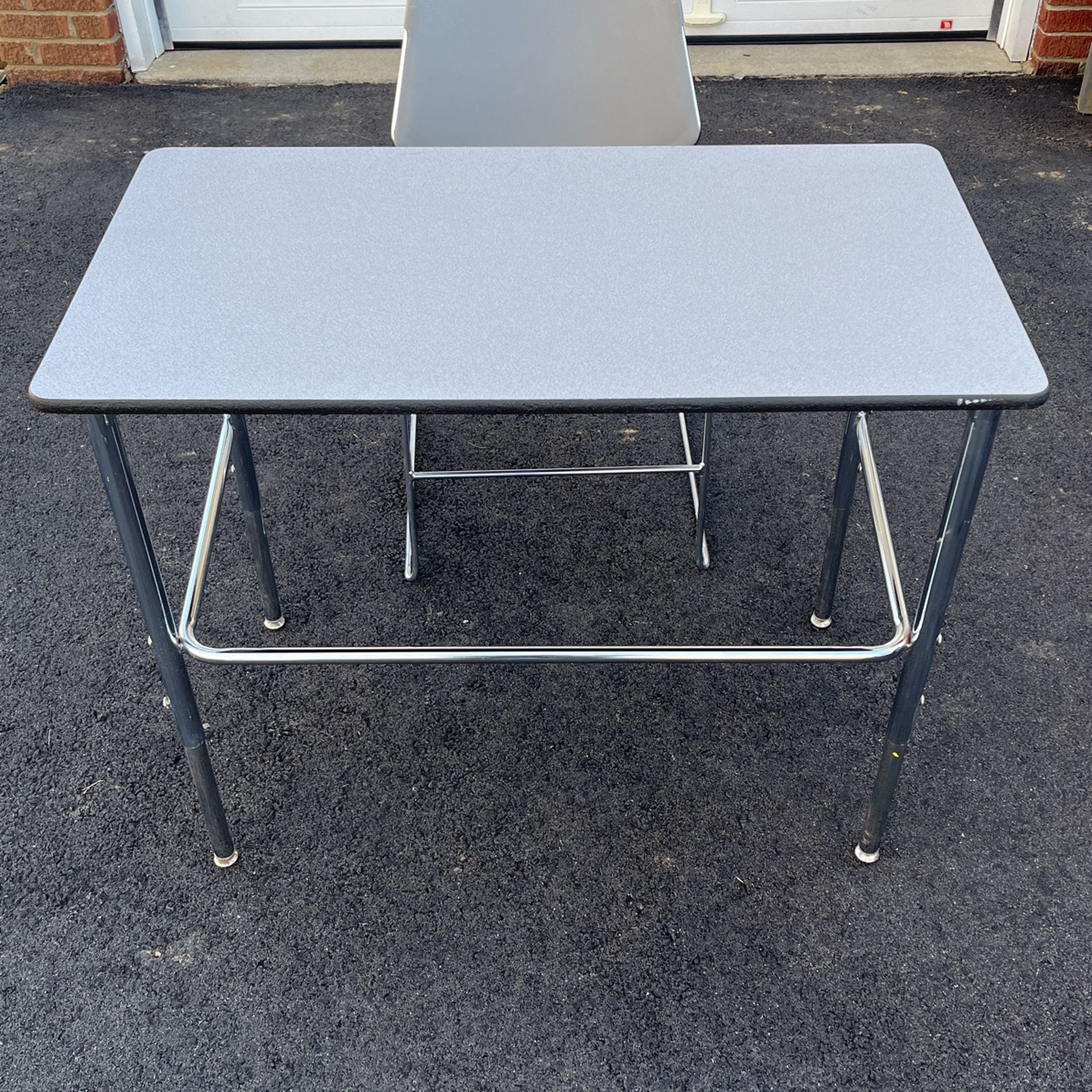 Artcobell Adjustable Height Rectangular Desk