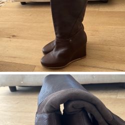 Woman’s Knee High Wedge UGG Boots 