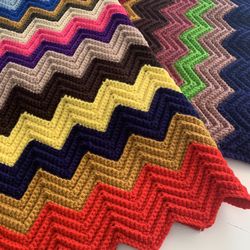 Vintage Afghan Throw