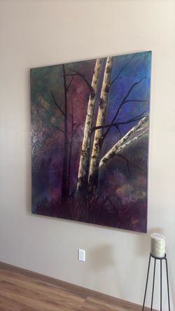 Colorado Aspen painting
