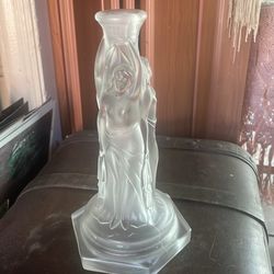 Vintage art deco, figurine, candlestick holder