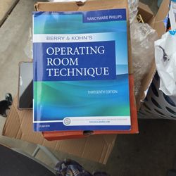 Operating Room Technique 13th Edition 