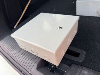 White metal Electrical Junction Box