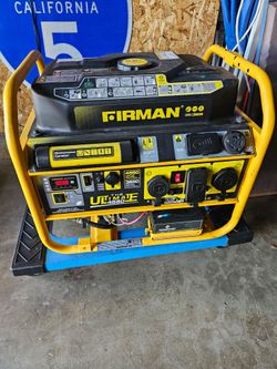Firman the ultimate 4550 generator