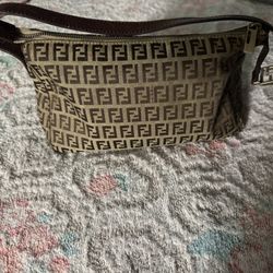 Fendi  Zucca  Shoulder Bag