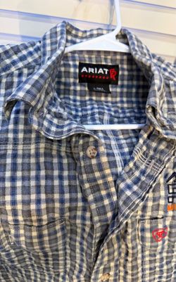 Large Ariat fr flame resistant long sleeve