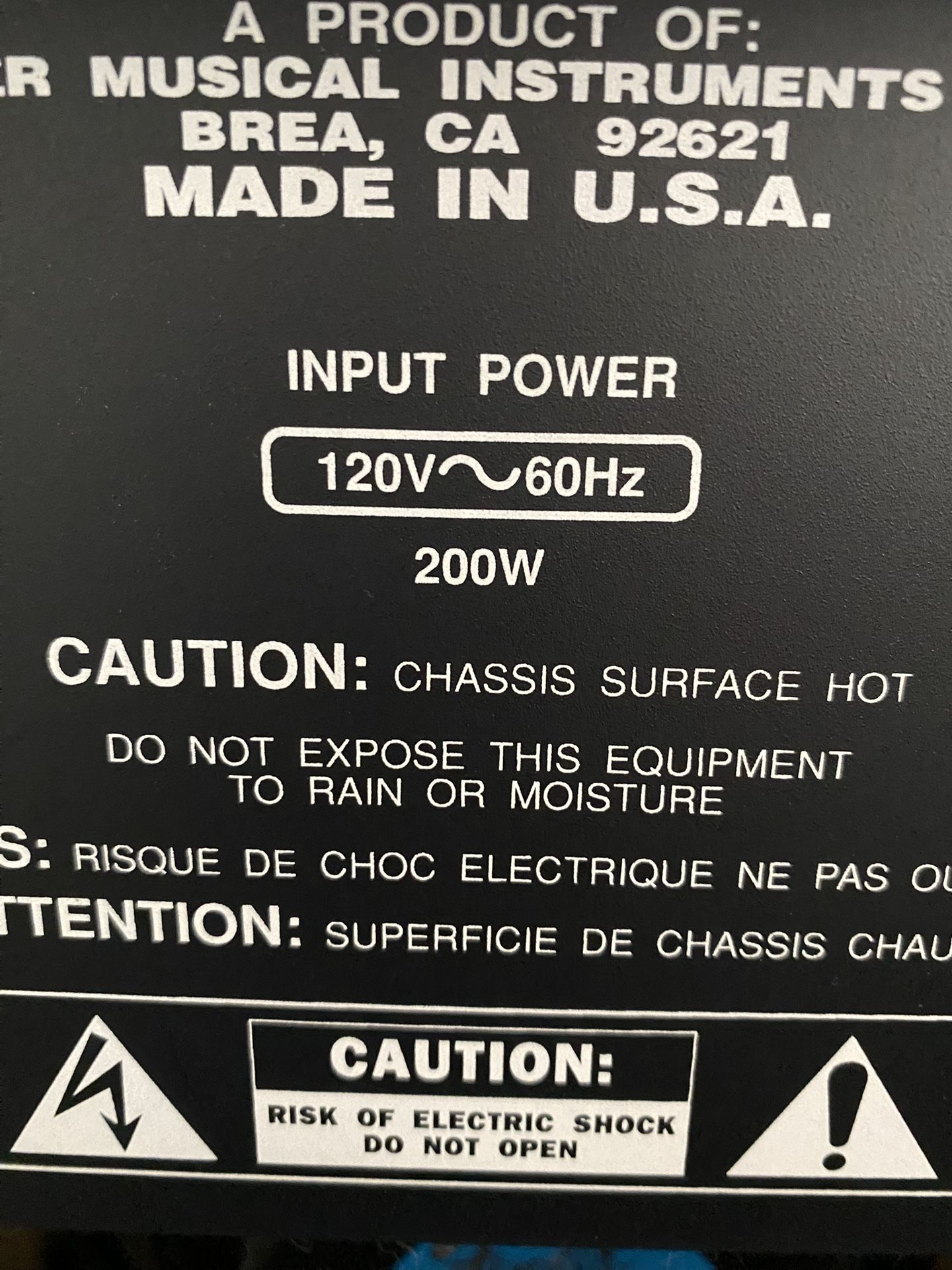 fENDER. Delux 112. 200watts.