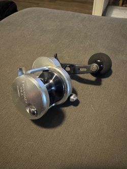 Shimano Talica 14-A star drag salt water fishing reel.