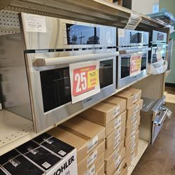 Built In Microwave Bosch 30 Inch Wide Stainless Steel