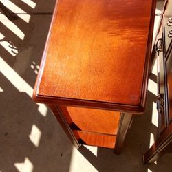 Mesa De Noche De Madera CA Solida