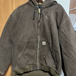J130 Carhartt Zip-Up Hoodie Size XL