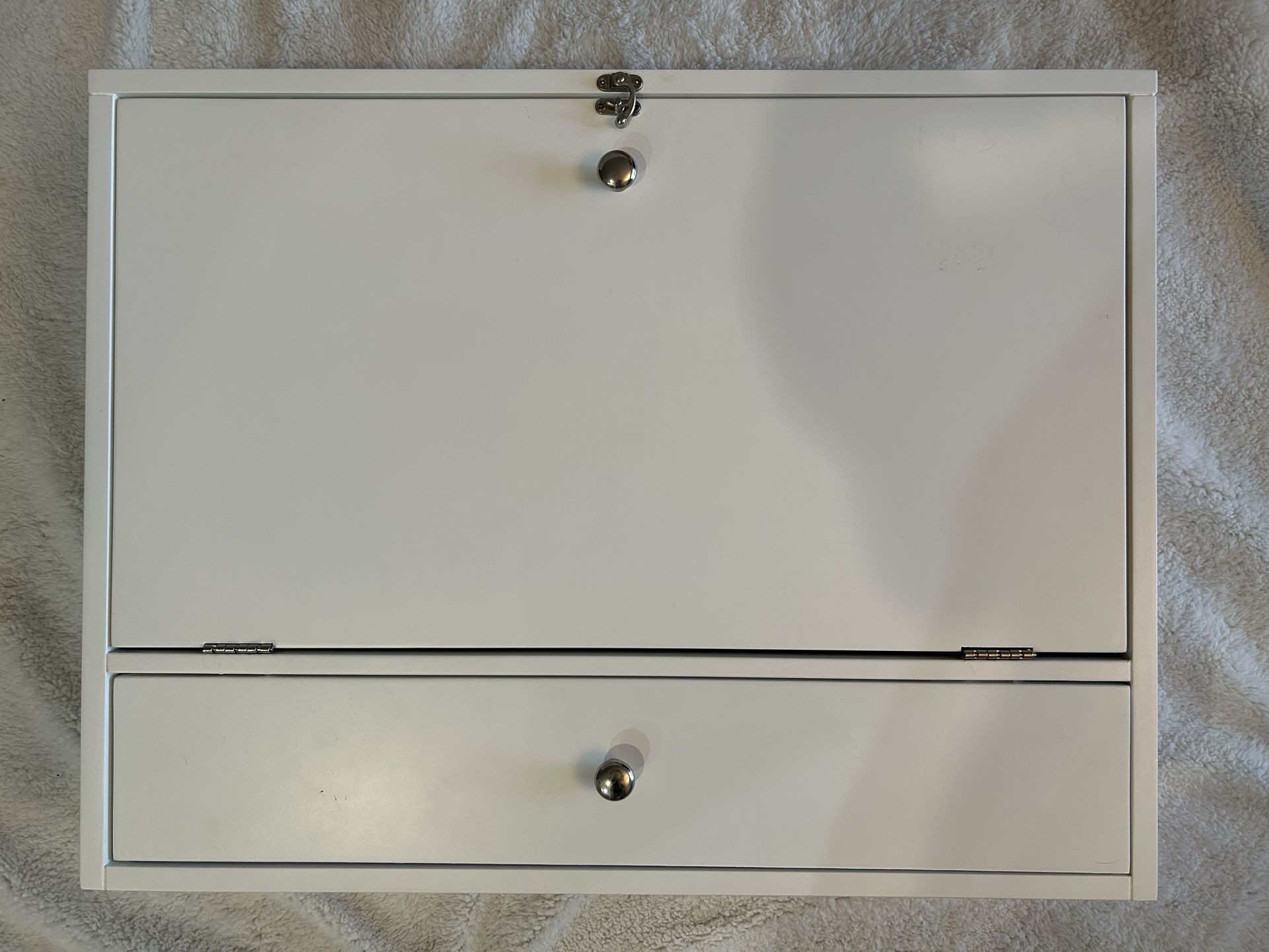White Mounted Desk