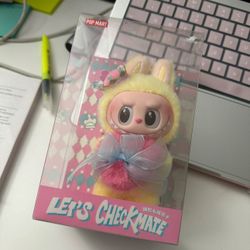 Labubu THE MONSTERS Let's Checkmate Series-Vinyl Plush Hanging Card