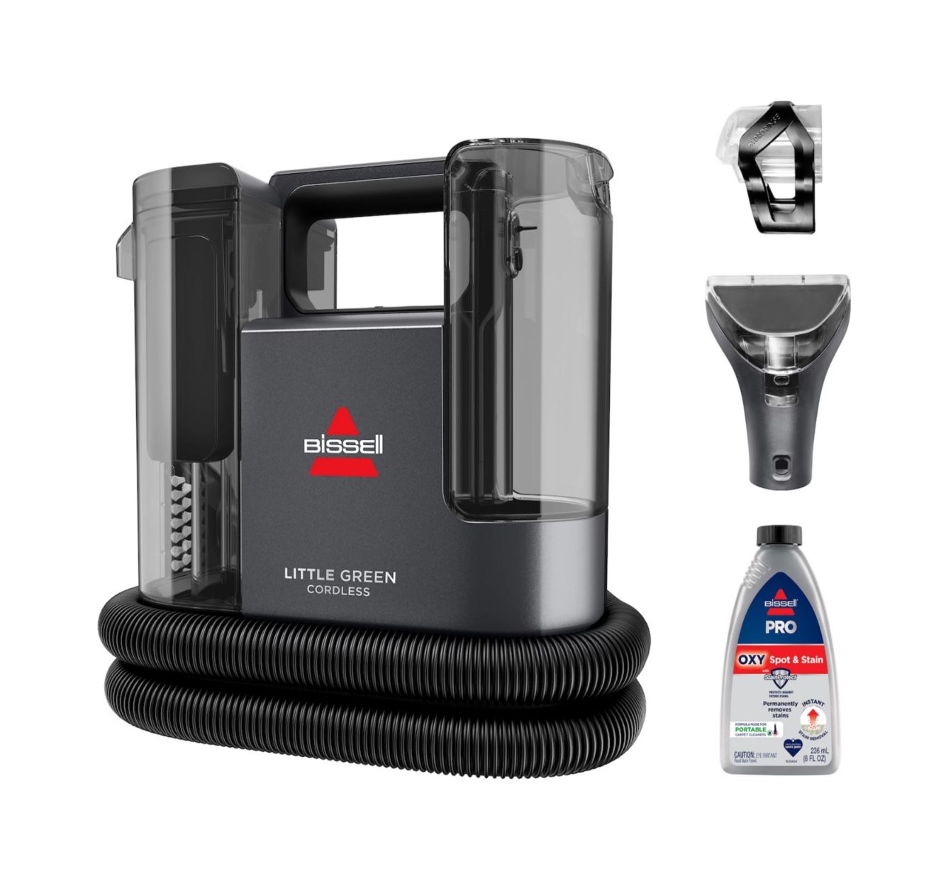 BISSELL Little Green Cordless Portable Carpet Cleaner (3734)