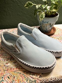 Vans Classic Slip-On Sneakers Light Blue