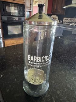 Barbicide Jar