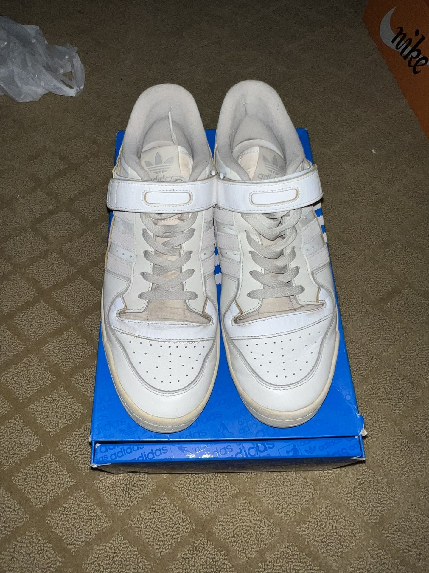 Adidas Forum 84 Low “Orbit Grey” Size 14 Used