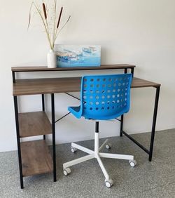 Desk and chair