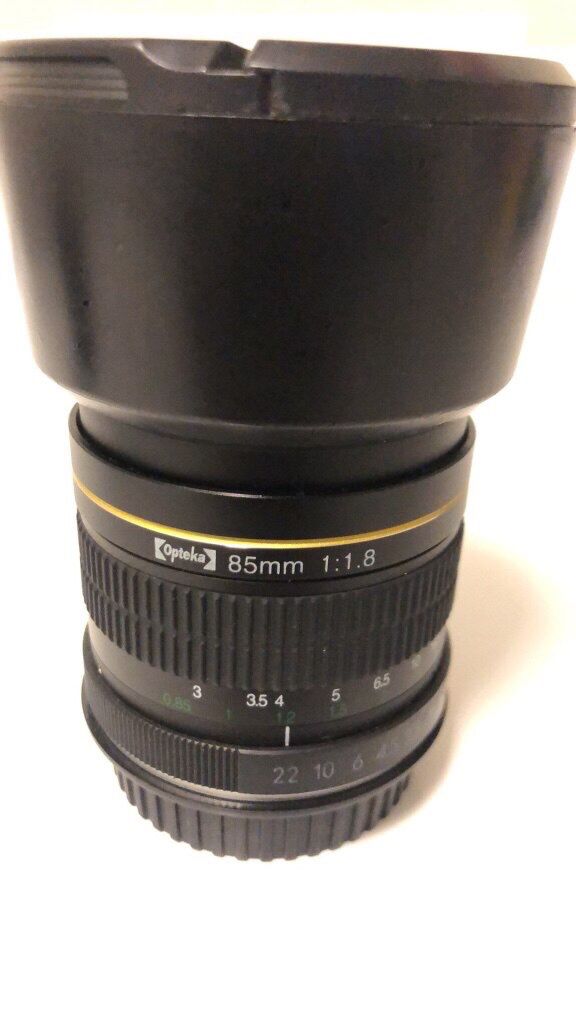 Opteka 85mm manual lens