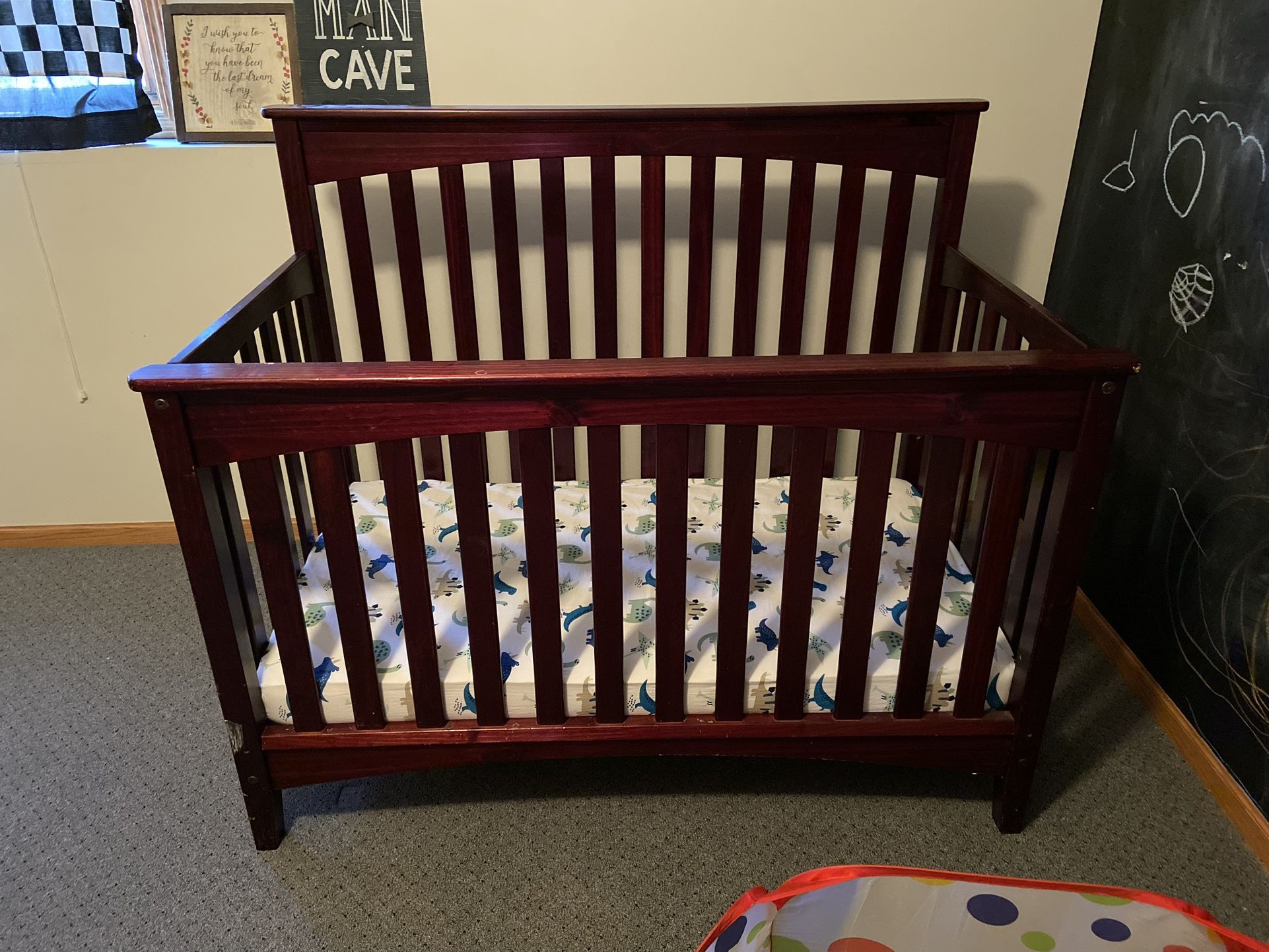 Baby Crib And Mattress