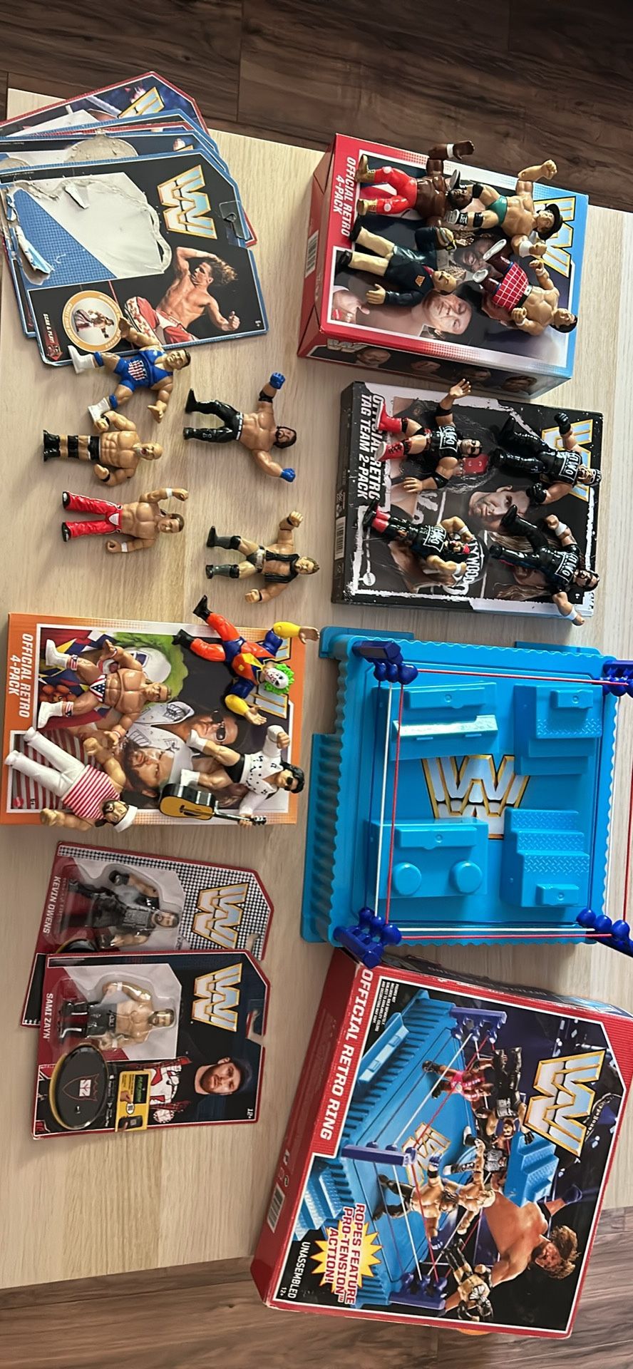WWE Mattel Retro Figures