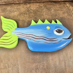 New Handcrafted Carved Fish