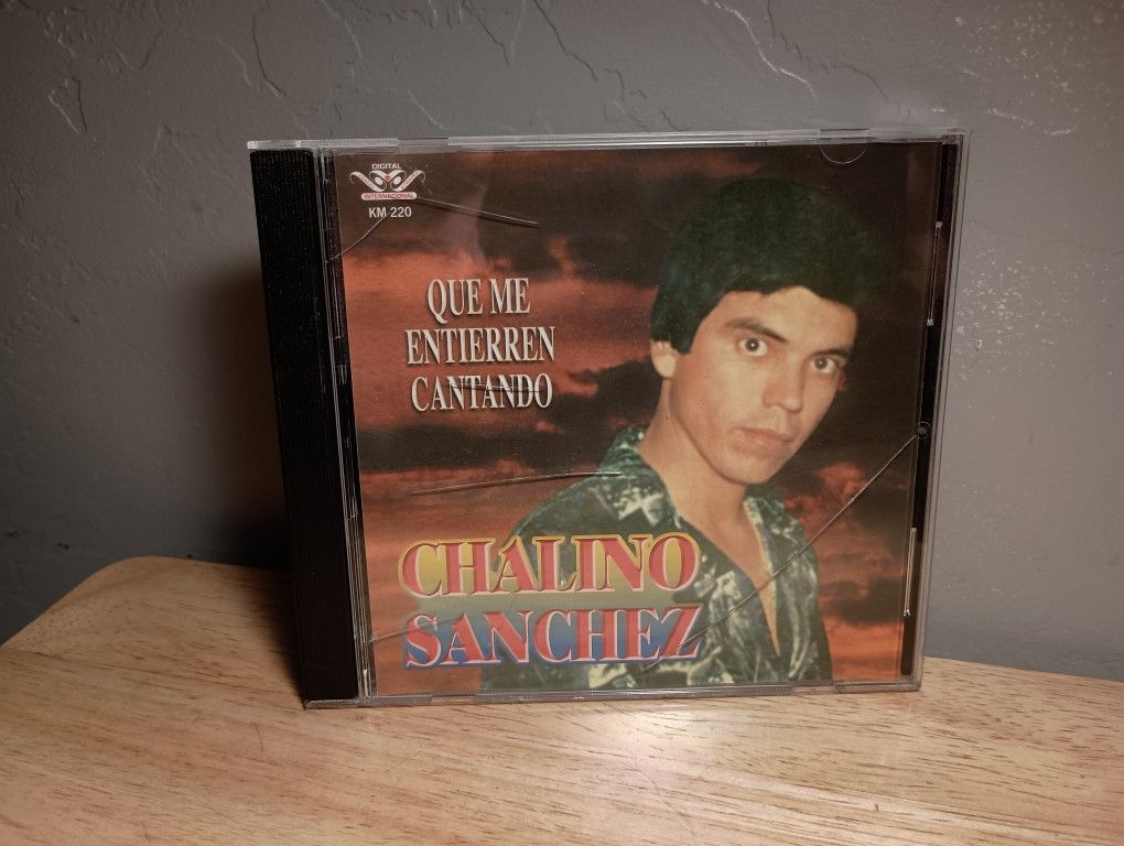 Chalino Sánchez CD Que Me Entierren Cantando (Banda)