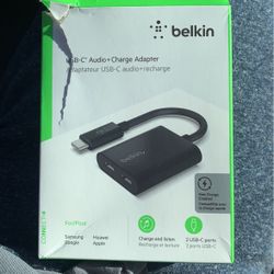 USB-C Audio + Charge Adapter 
