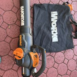 WORX leaf Blower And Vaccum And Mulcher 