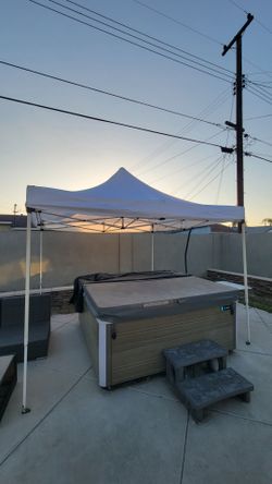 Caravan brand 10x10 straight leg instant easy up white canopy tent