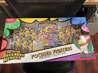 Pokemon Ascended Heroes Focused Fighters Box