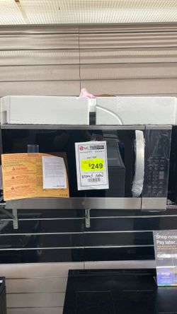 LG microwave 2 cu.ft 1050 watt