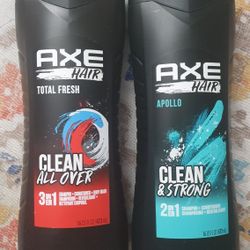 Axe Shampoo +Conditioner +body Wash